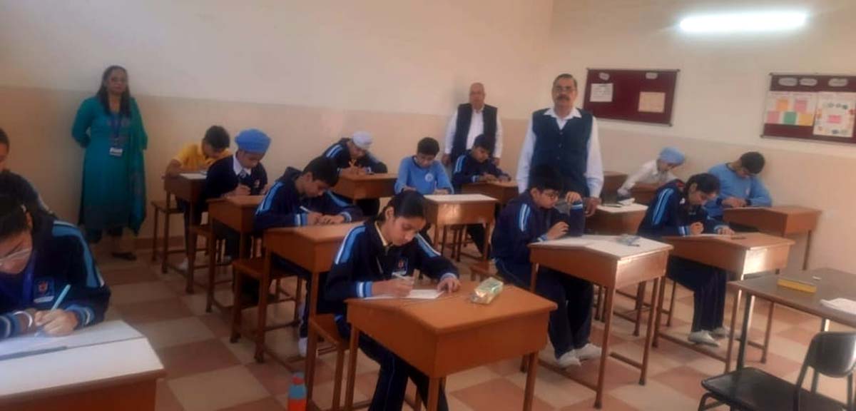 Organized written test for 'Know India' quiz programme
